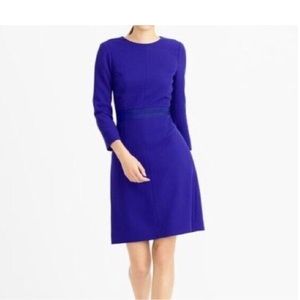 Jcrew Double Face Wool Crepe Dress Size 0